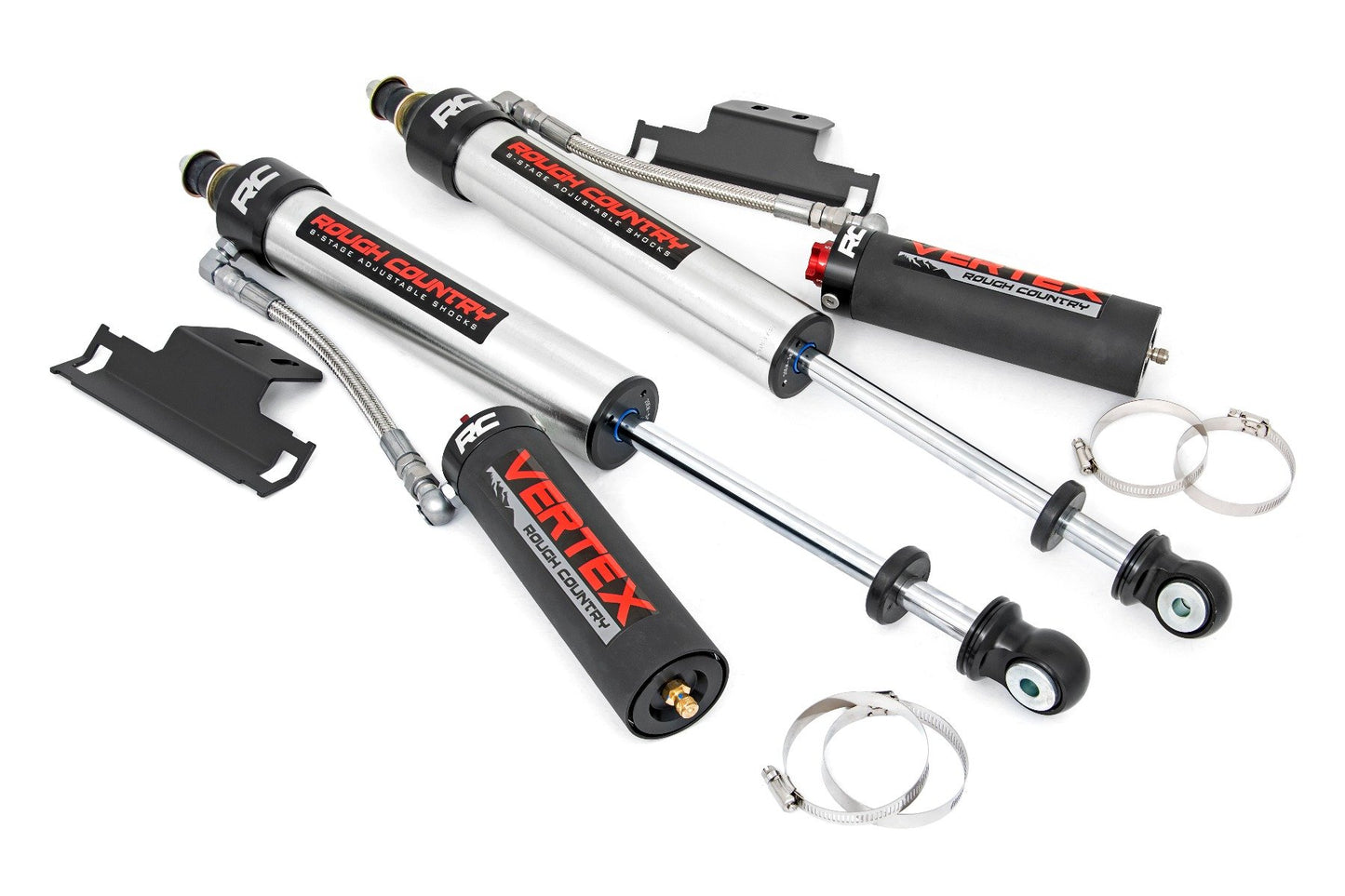 Fits Toyota Tacoma (2005-2023) Vertex 2.5 Adjustable Rear Shocks 6-7" 699014