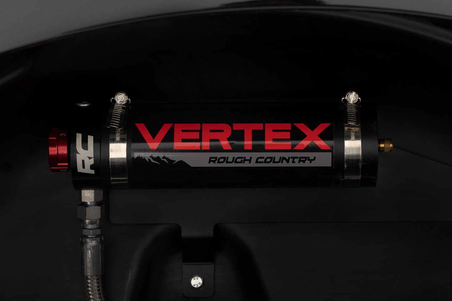 Fits Ford Bronco 4WD (2021-24) Vertex 2.5 Adjustable Coilovers; Rear; 5"; 699045