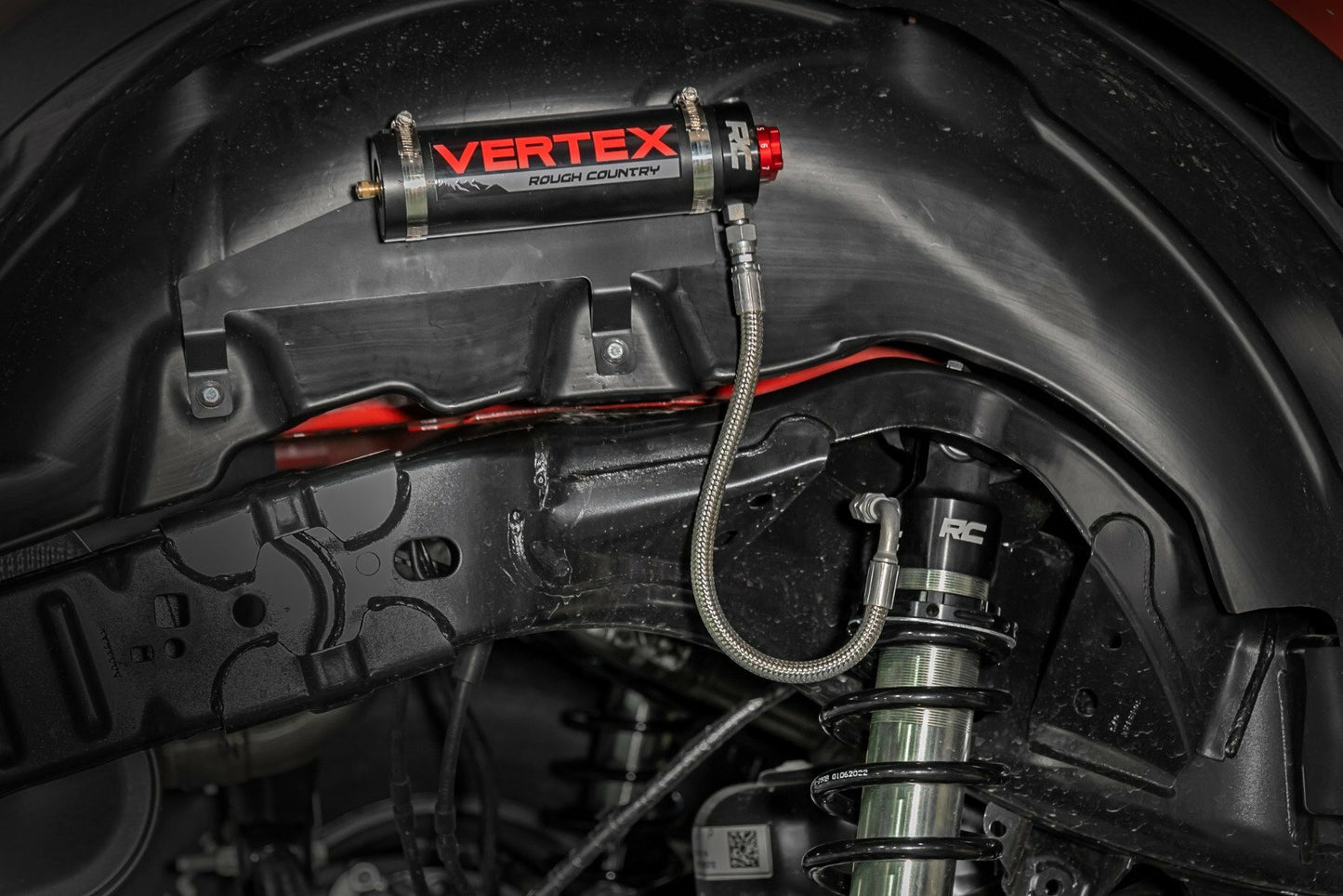 Fits Ford Bronco 4WD (2021-24) Vertex 2.5 Adjustable Coilovers; Rear; 7"; 699053
