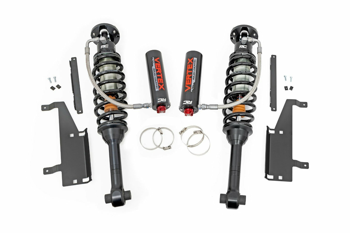 Fits Ford Bronco 4WD (2021-24) Vertex 2.5 Adjustable Coilovers; Rear; 7"; 699053