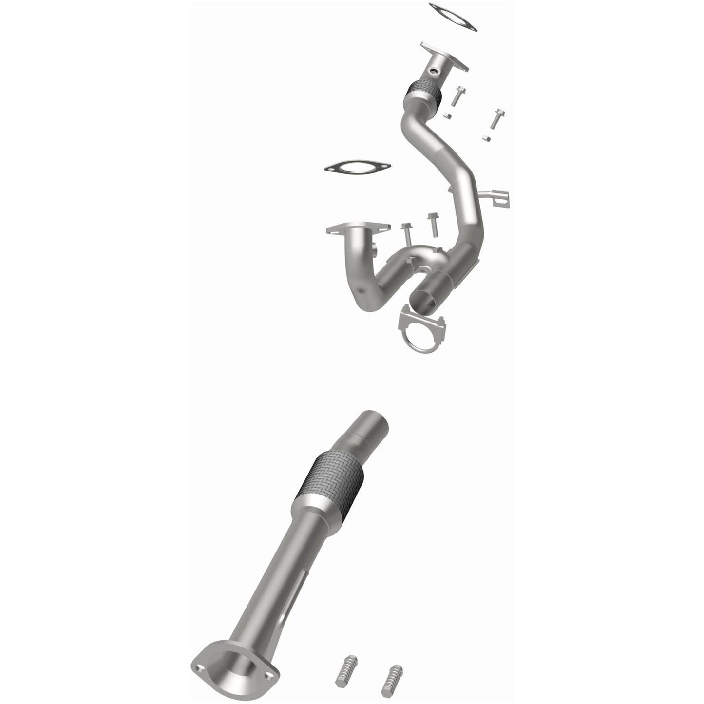 2007-2008 GMC Acadia Direct-Fit Front Pipe Kit 107-0060