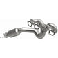 Catalytic Converter with Integrated Exhaust Manifold for HM Grade Federal / EPA Compliant Direct-Fit Manifold Catalytic