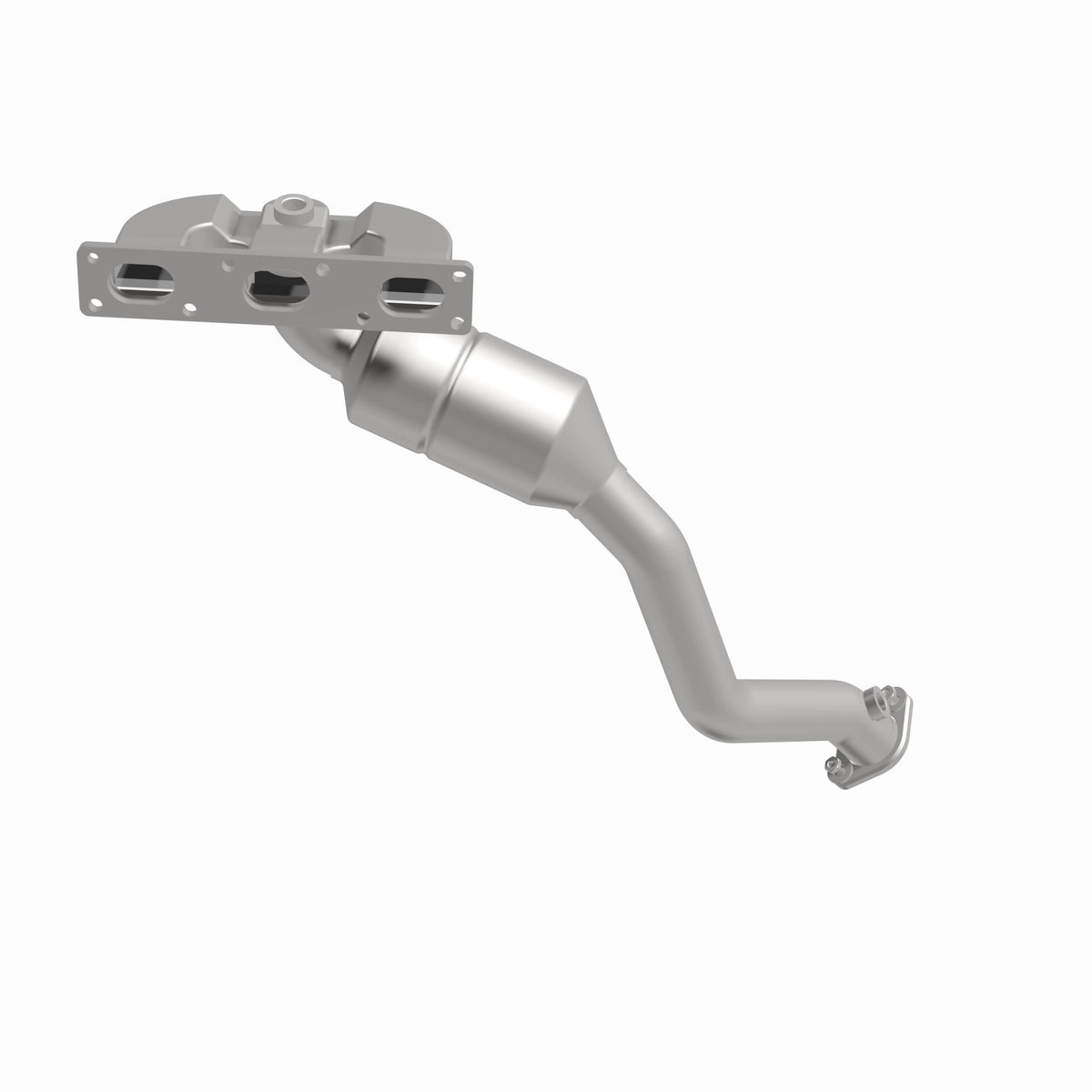 Catalytic Converter with Integrated Exhaust Manifold for HM Grade Federal / EPA Compliant Direct-Fit Manifold Catalytic