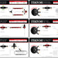 Electric Fuel Pump High Flow EFI Performance Universal Fit Aeromotive 18688-BGPL