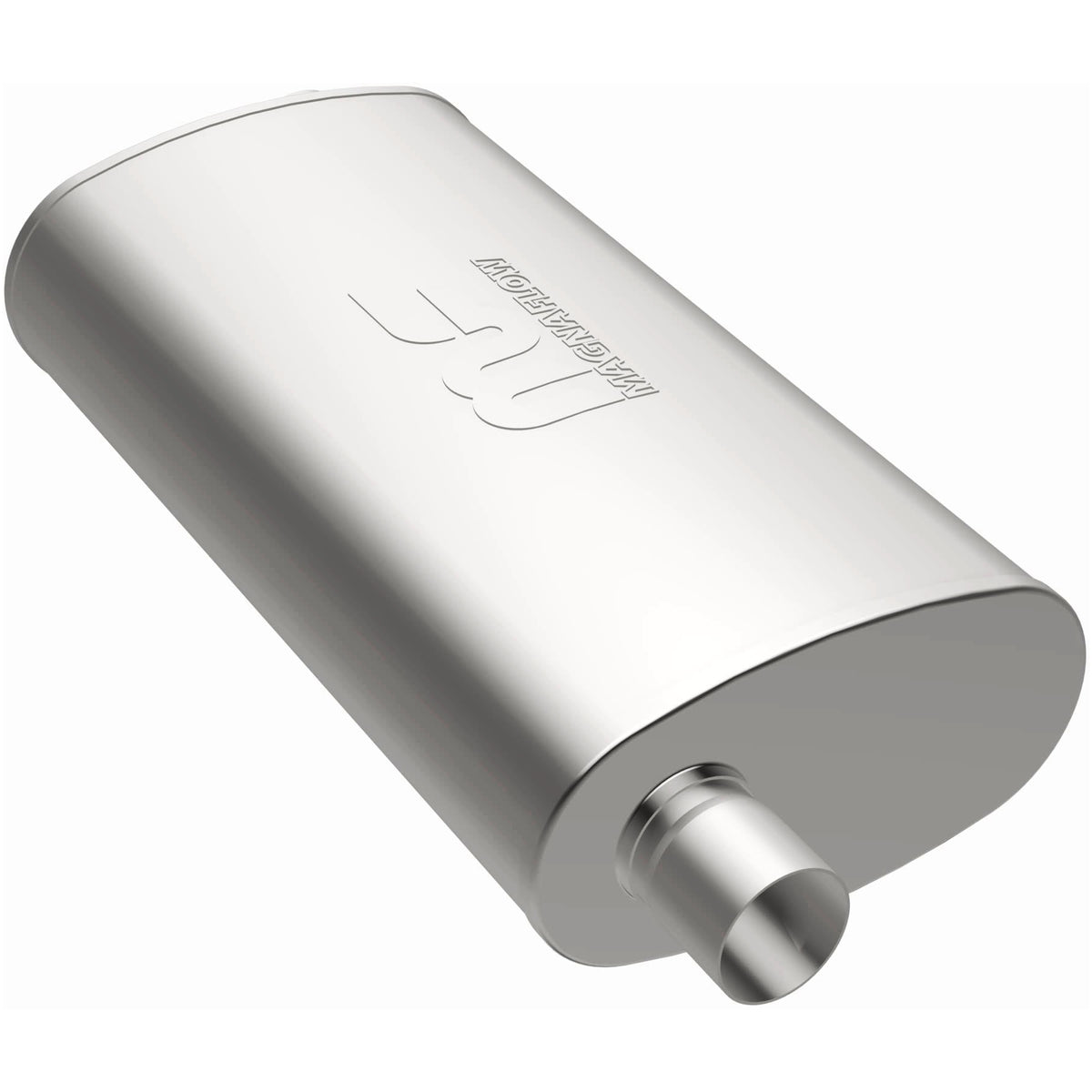 Exhaust Muffler for 5 X 8in. Oval Straight-Through Performance Exhaust Muffler MagnaFlow 14260