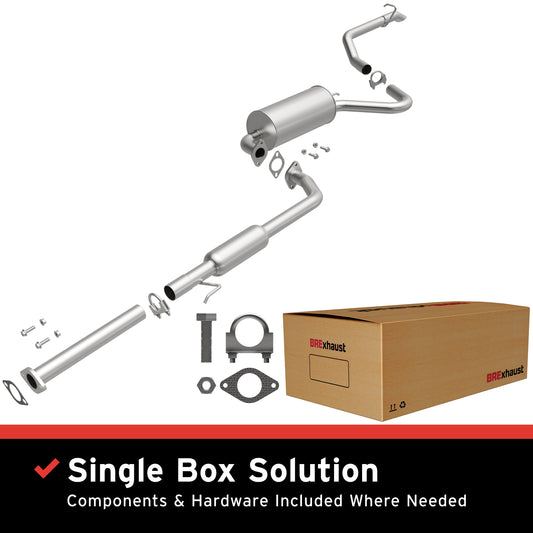 2007-2012 Hyundai Elantra Direct-Fit Replacement Exhaust System 106-0798