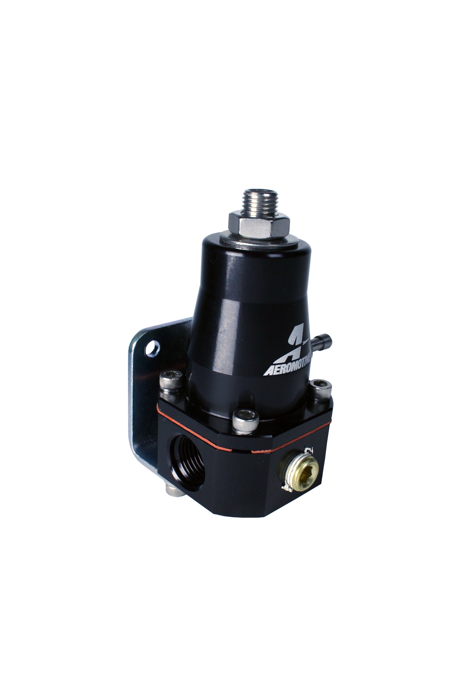 Fuel Pressure Regulator Adjustable Fuel Pressure Universal Fit Aeromotive 13136-BGPL