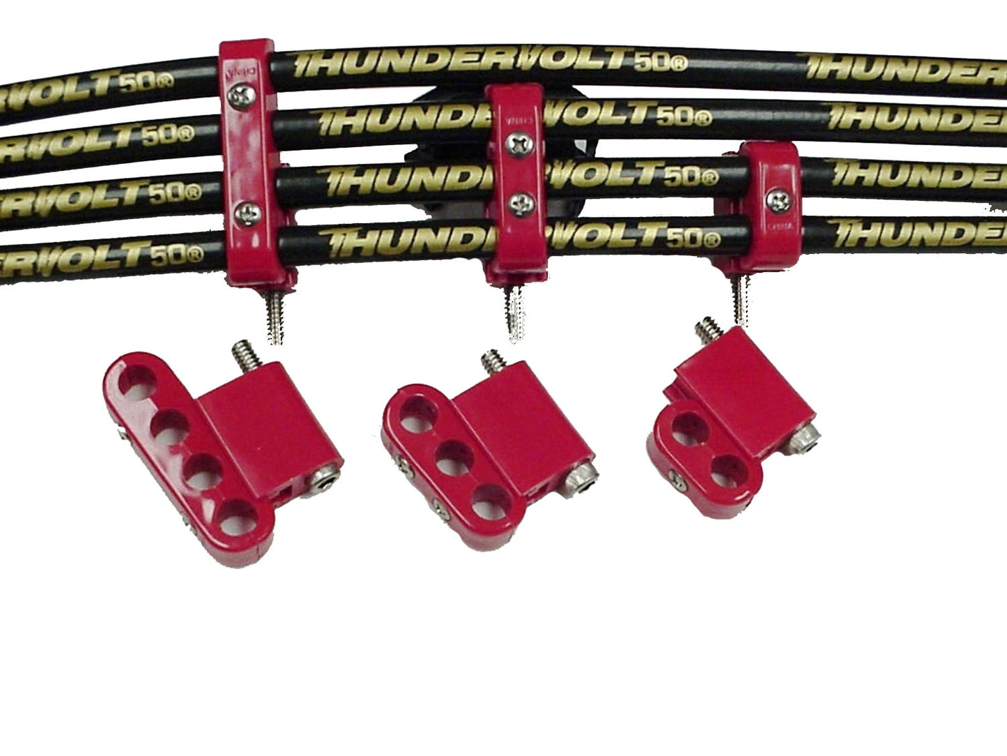 Spark Plug Wire Holder 7/8mm Red 42522