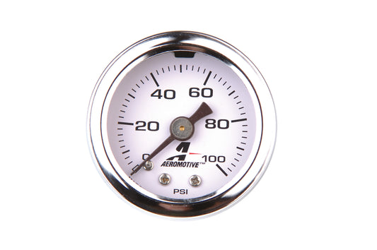 Fuel Pressure Gauge Performance Fuel System Universal Fit Aeromotive 15633-BGPL