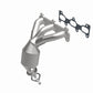 Catalytic Converter with Integrated Exhaust Manifold for HM Grade Federal / EPA Compliant Direct-Fit Manifold Catalytic