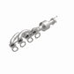 Catalytic Converter with Integrated Exhaust Manifold for HM Grade Federal / EPA Compliant Direct-Fit Manifold Catalytic
