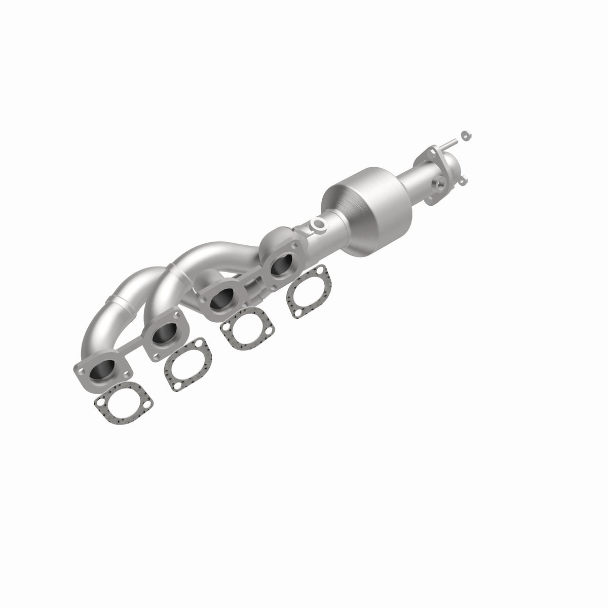 Catalytic Converter with Integrated Exhaust Manifold for HM Grade Federal / EPA Compliant Direct-Fit Manifold Catalytic