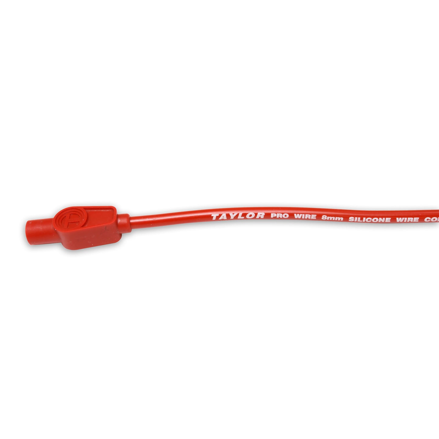 Spark Plug Wire Set Universal 8mm Silicone 180? 0 ohm/ft Prowire Solid Red 70264