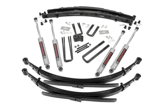 1978-1993 Dodge Ramcharger 4 Inch Lift Kit - Dodge/Plymouth Ramcharger (78-93)/Trailduster (78-81) - 355.2
