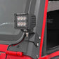 Fits Jeep Wrangler TJ (97-06) (04-06) LED Light Mount Lower A-Pillar Pod 70046