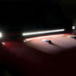 Fits Gladiator JT(18-24) LED Light Hinge Mount 2" Black Pair White DRL 70052DRL
