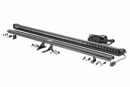 Fits Jeep Gladiator JT(18-24) LED Light Cowl Mount 50" Black Single Row 70057