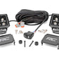 Fits Jeep Gladiator JT(18-24) LED Light Cowl Mount 2" Black Pair White DRL 70061
