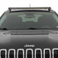 Fits Jeep Cherokee KL(14-21) LED Light Ditch Mount 2" Black Pair White DRL 70080