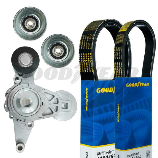 Serpentine Belt Drive Component Kit Goodyear 7010