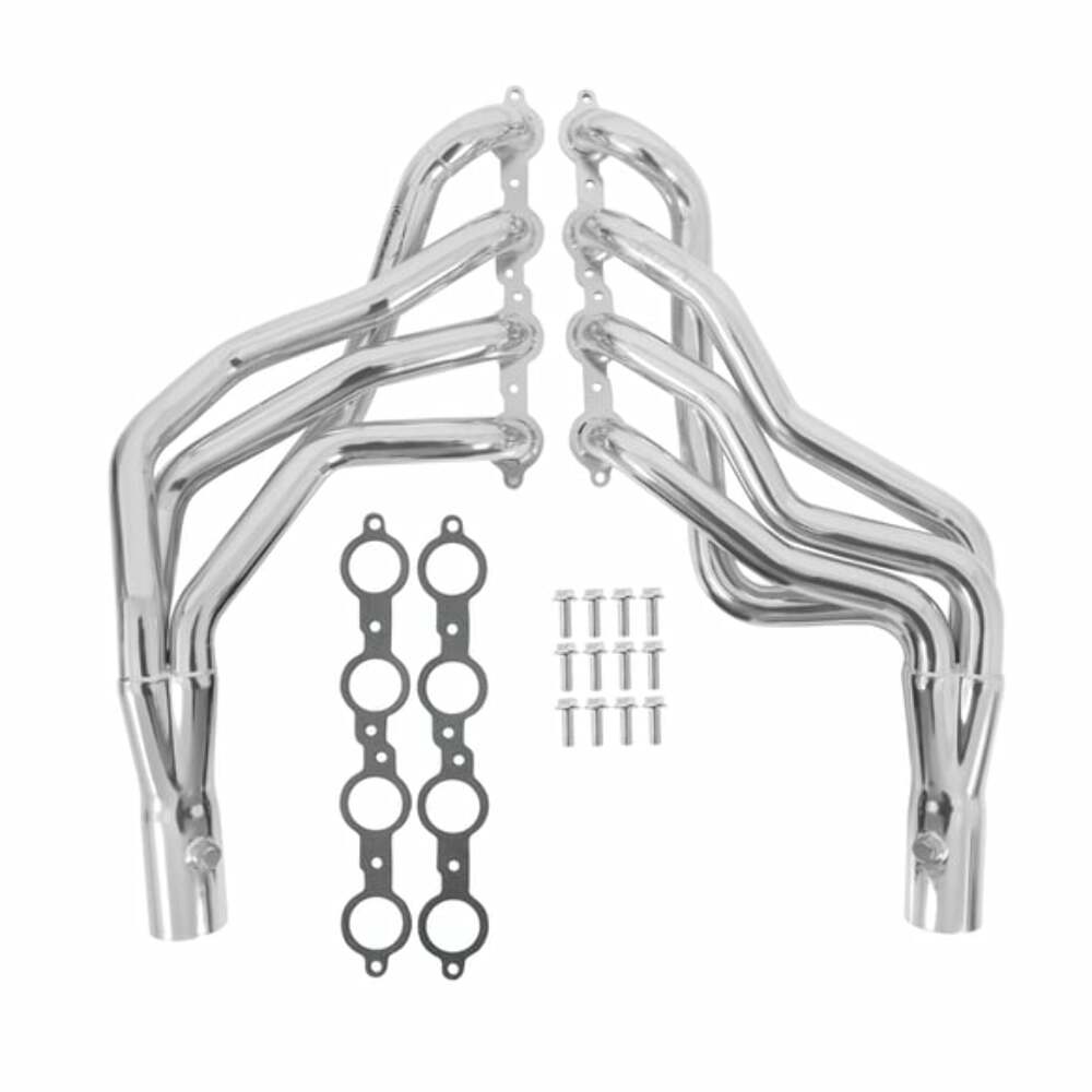Fits 1973-1974 GM C-10/20 2WD, 1-3/4", Long Tube Headers-Ceramic 70101503-1HKR
