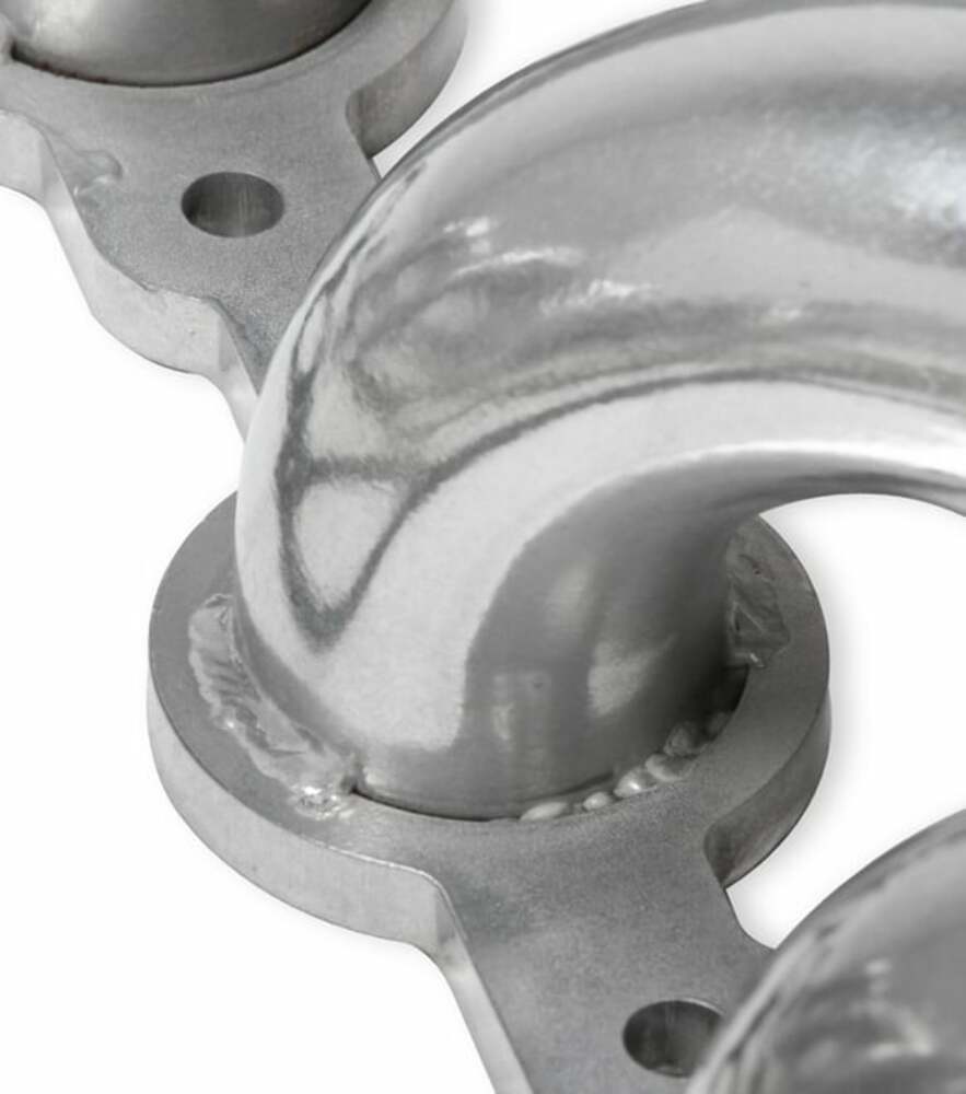 Fits 1968-72 GM A-Body LS Swap, 1-7/8 X 3" Long Tube Header-Silver 70101518-1HKR