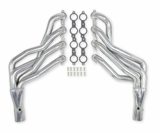 Fits 1968-72 GM A-Body LS Swap, 1-7/8 X 3" Long Tube Header-Silver 70101518-1HKR