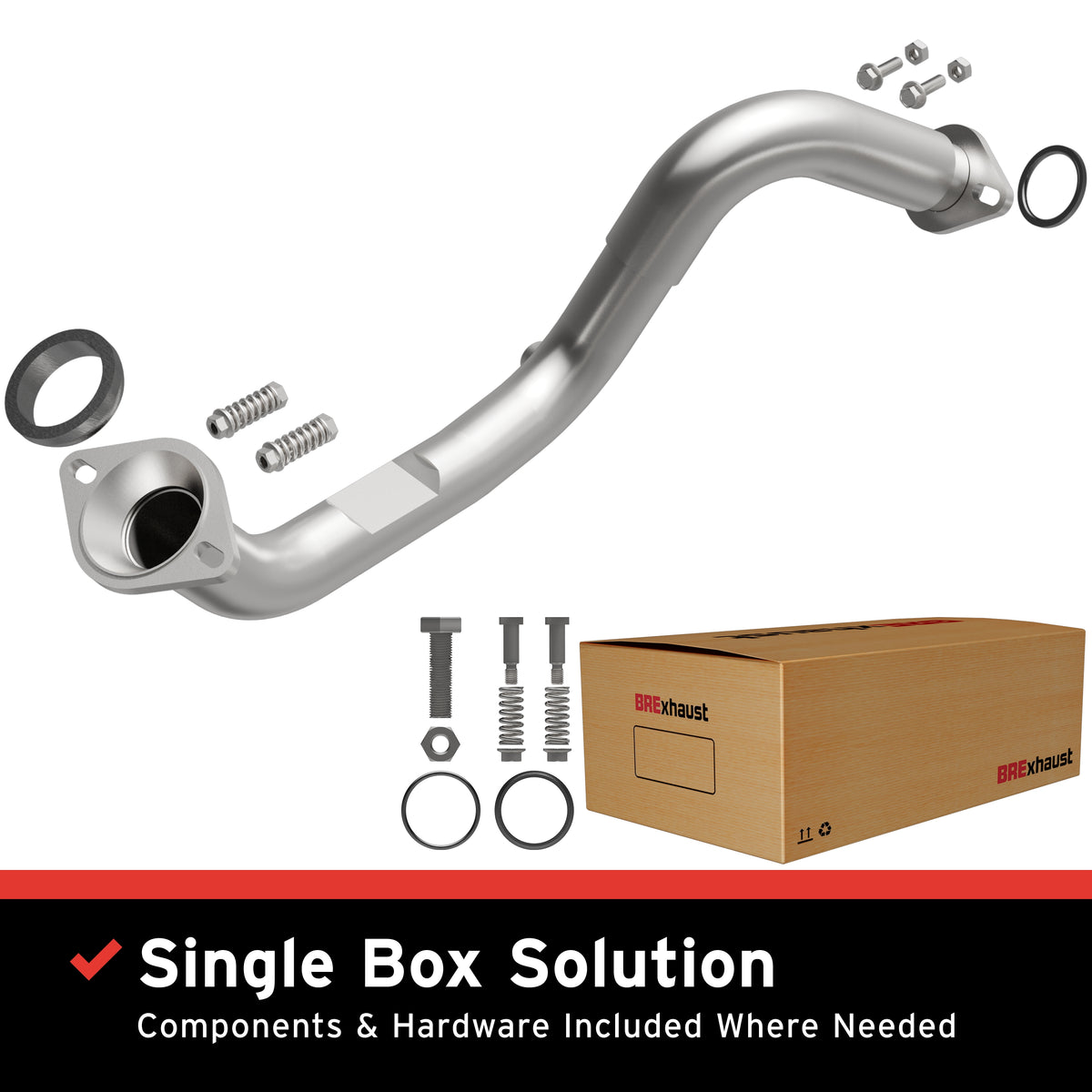 2005-2010 Scion tC Direct-Fit Front Pipe Kit 107-0162