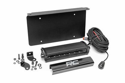 LED Light Kit; License Plate Mount; 8" Single Row Black Series 70183