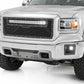 Fits Sierra 1500(14-15) Mesh Grille 30" Dual Row LED Black Amber DRL 70190BDA