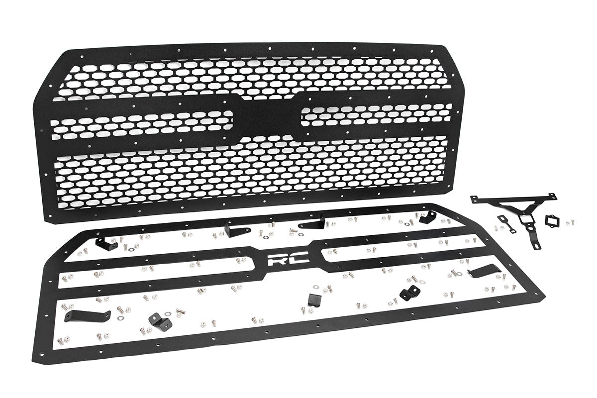 Fits Ford F-150 2WD/4WD (2015-2017) Mesh Grille; 70191