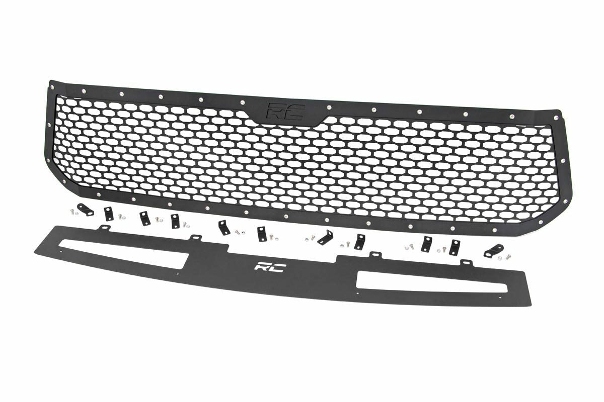 Fits Toyota Tundra 2WD/4WD (2014-2017) Mesh Grille; 70222