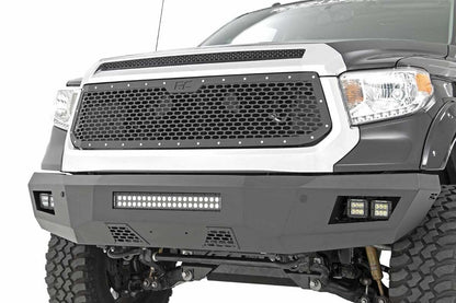 Fits Toyota Tundra 2WD/4WD (2014-2017) Mesh Grille; 70222