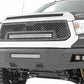 Fits Toyota Tundra (14-17) Mesh Grille; 30" Dual Row LED; Black; White DRL 70225