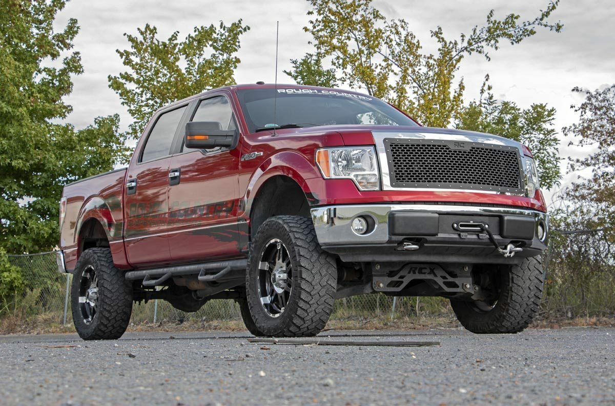 Fits Ford F-150 2WD/4WD (2009-2014) Mesh Grille; 70229