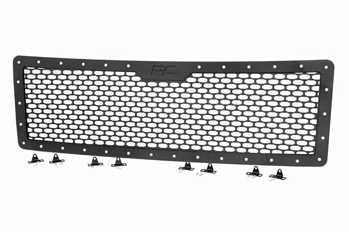 Fits Ford F-150 2WD/4WD (2009-2014) Mesh Grille; 70229