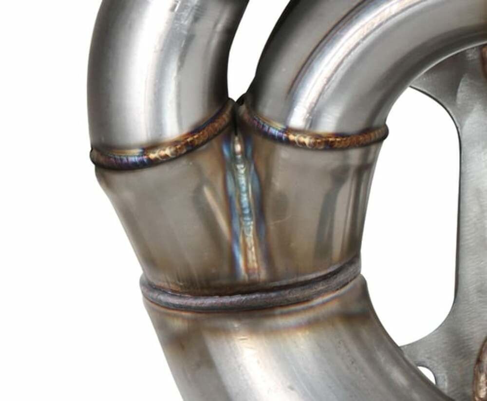Fits 2008-2009 Ford Mustang; Hooker BlackHeart Shorty Headers - 70303304-RHKR