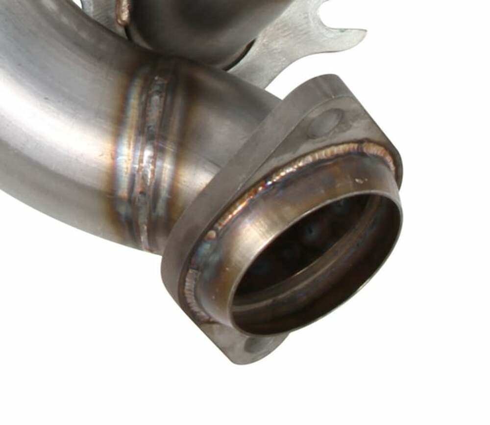 Fits 2008-2009 Ford Mustang; Hooker BlackHeart Shorty Headers - 70303304-RHKR
