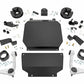 Fits Toyota Tundra 4WD (2022-2024) 3.5 Inch Lift Kit; 70330