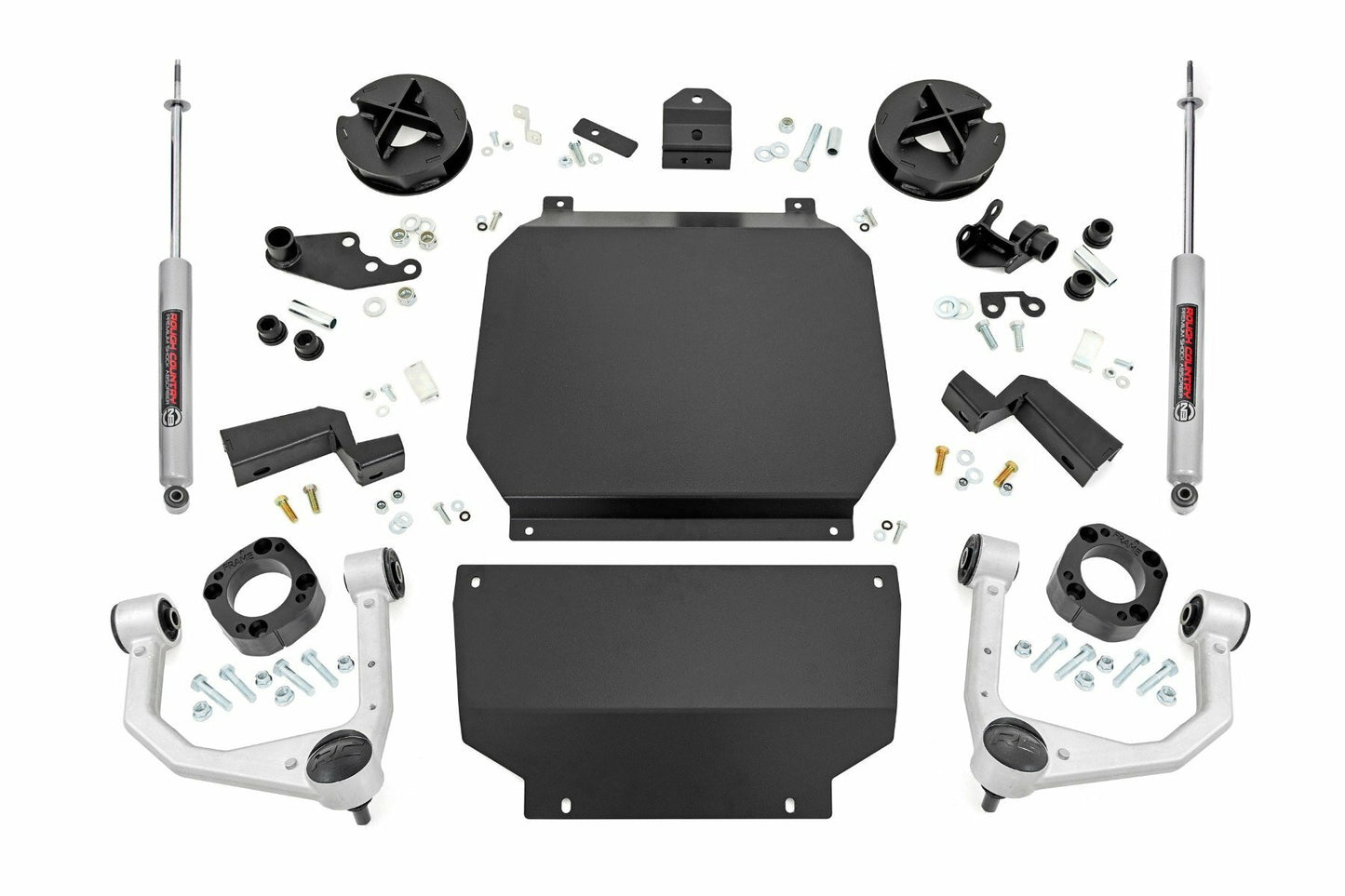 Fits Toyota Sequoia 4WD (2023-2024) 3.5 Inch Lift Kit; 70330_A