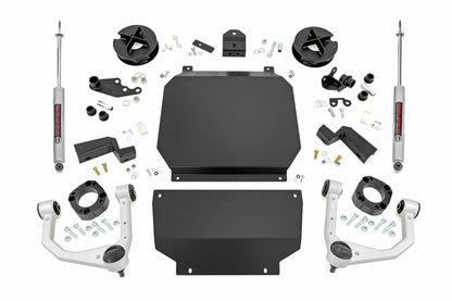 Fits Toyota Sequoia 4WD (2023-2024) 3.5 Inch Lift Kit; 70330_A