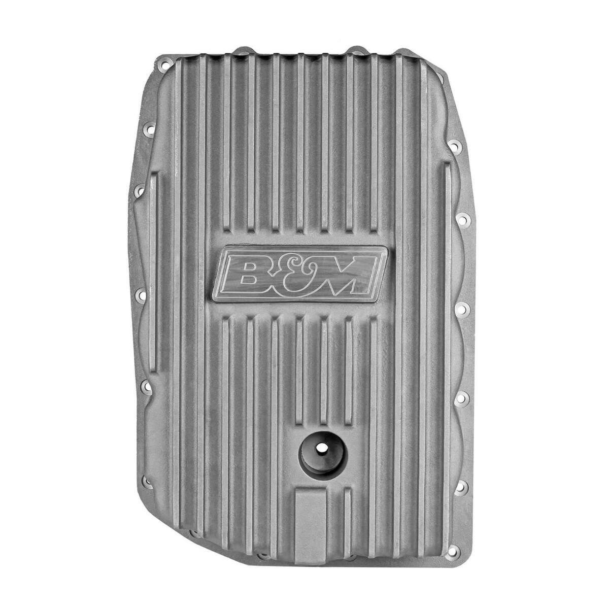 B&M Hi-Tek Deep Trans Pan for GM 6L80E (Camaro) Transmission - 70391