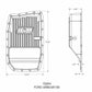 B&M Hi-Tek Deep Trans Pan for Ford 6R80/6R100 Transmissions - 70394