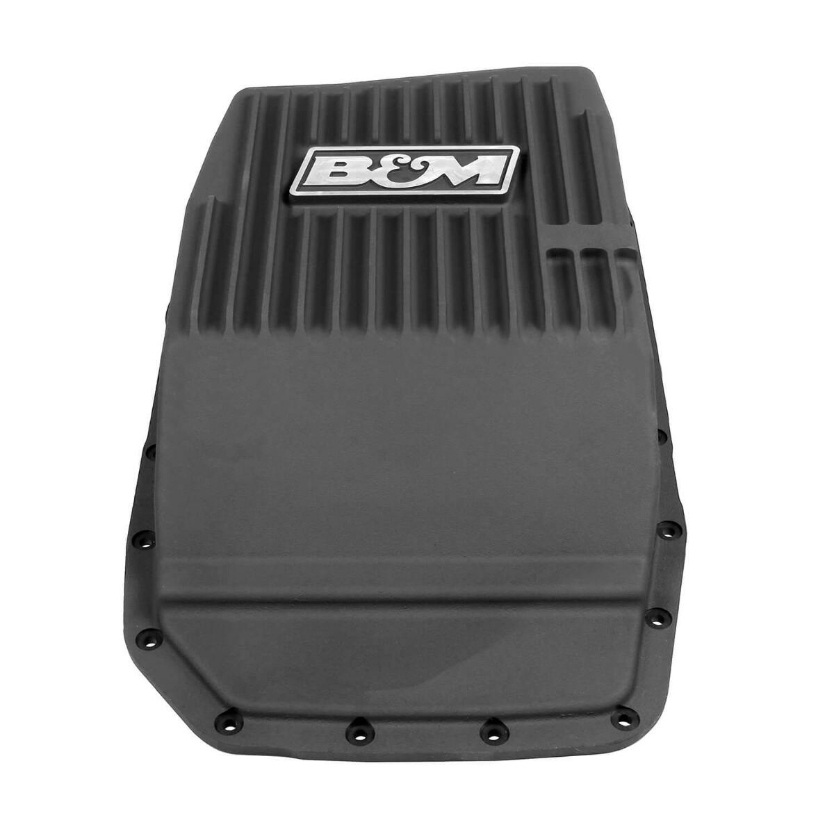 B&M Hi-Tek Deep Trans Pan for Ford 6R80/6R100 Transmissions - 70394