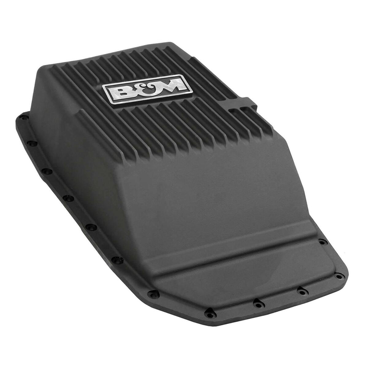 B&M Hi-Tek Deep Trans Pan for Ford 6R80/6R100 Transmissions - 70394