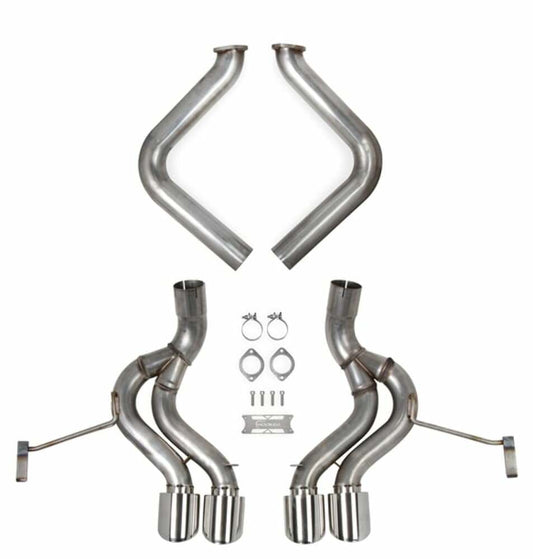 Fits 1997-2004 Chevrolet Corvette; Axle-Back Exhaust System - 70401344-RHKR