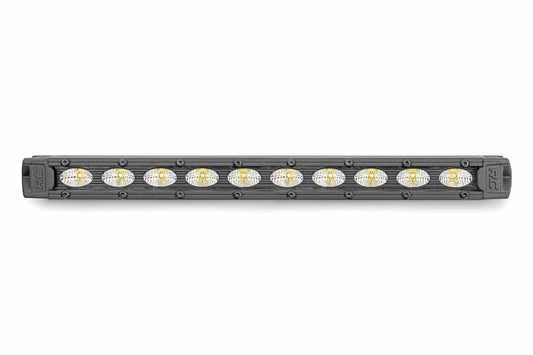 10 Inch Black Series LED Light Bar; Slim Line 70411ABL