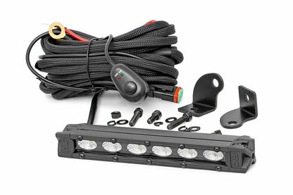 6 Inch Black Series LED Light Bar; Slim Line 70416ABL