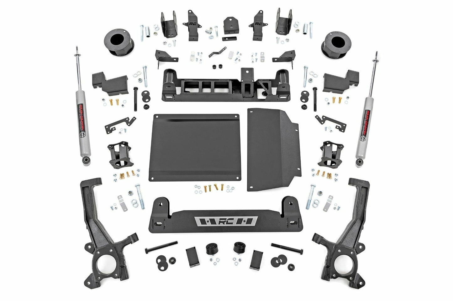 Fits Toyota Tundra 2WD/4WD (2022-2024) 4 Inch Lift Kit; 70430