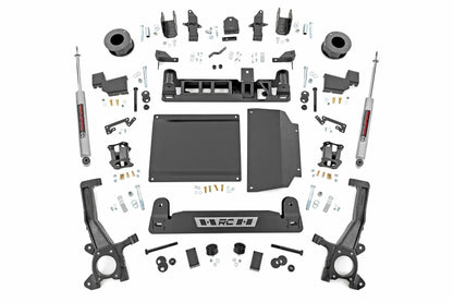 Fits Toyota Tundra 2WD/4WD (2022-2024) 4 Inch Lift Kit; 70430